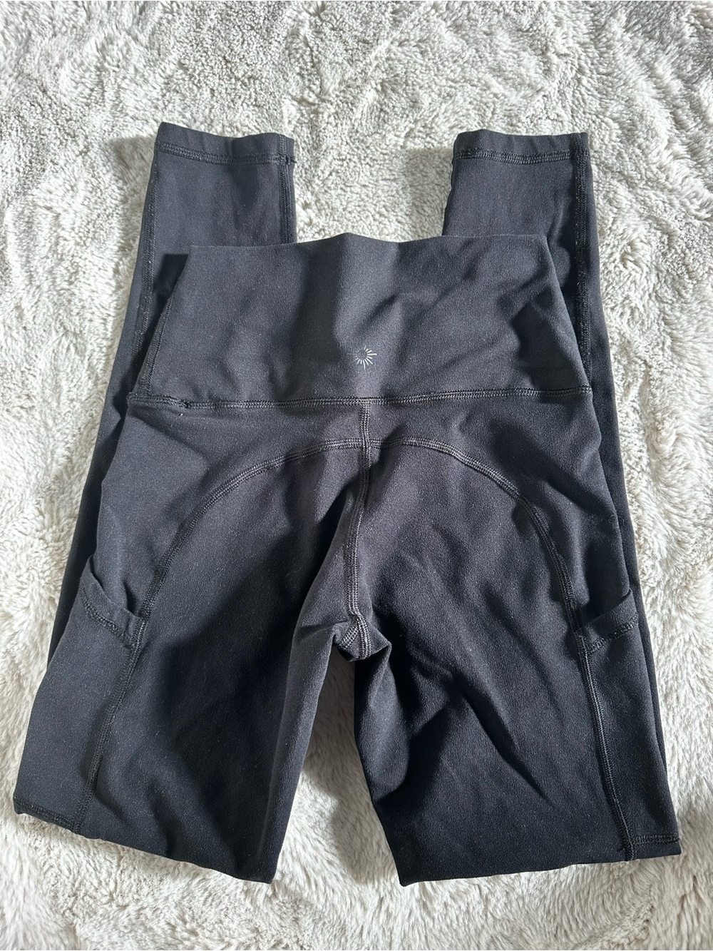 Women's Black High-Waist Performance Leggings